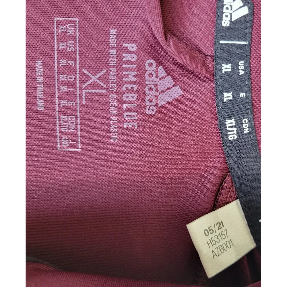 Adidas Texas‎ A&M Aggies Quarter Zip Pullover Maroon Primeblue Mens XL H53157